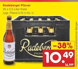 Pilsner Angebote von Radeberger bei Netto Marken-Discount Mühlhausen für 10,49 €