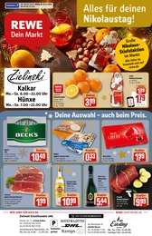 REWE Prospekt für Hünxe mit 30 Seiten REWE Prospekt "Dein Markt" für Hünxe, 30 Seiten, 27.11.2023 - 02.12.2023