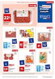 Offre Steak Haché Boeuf dans le catalogue Auchan Hypermarché du moment à la page 5