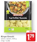 Kartoffel-Gnocchi im Angebot bei EDEKA in Heidelberg Kartoffel-Gnocchi Angebote von Bürger bei EDEKA Heidelberg für 1,79 €