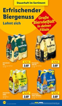 Bier im aktuellen Lidl Prospekt (Kiel) Bier im Lidl Prospekt "LIDL LOHNT SICH" mit 62 Seiten (Kiel)