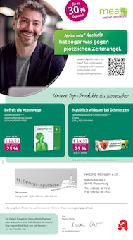 Aktueller mea - meine apotheke Prospekt "Unsere November-Angebote" für Wasserburg (Bodensee) Aktueller mea - meine apotheke Prospekt für Wasserburg (Bodensee) mit Seiten