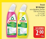 WC-Reiniger Himbeer Essig Angebote von Frosch bei Marktkauf Schwabach für 2,00 €