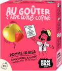 GOURDES DE COMPOTE POMME FRAISE SANS SUCRES AJOUTÉS RAMDAM SOCIAL - RAMDAM SOCIAL en promo chez Auchan Hypermarché GOURDES DE COMPOTE POMME FRAISE SANS SUCRES AJOUTÉS RAMDAM SOCIAL - RAMDAM SOCIAL dans le catalogue Auchan Hypermarché