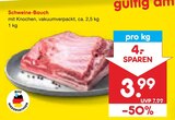 Schweine-Bauch im Angebot bei Netto Marken-Discount in Detmold Schweine-Bauch Angebote bei Netto Marken-Discount Detmold für 3,99 €