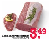 Zarte Kalbsrückensteaks Angebote bei E center Baden-Baden für 3,49 €