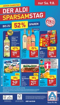Pommes Frites Angebot im ALDI Nord Prospekt, gültig von 04.08.2025 bis 09.08.2025 Pommes Frites Angebot im aktuellen ALDI Nord Prospekt auf Seite 36