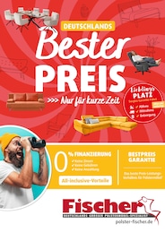 Polstermöbel Fischer Prospekt für Bad Reichenhall mit 10 Seiten Polstermöbel Fischer Prospekt für Bad Reichenhall: "DEUTSCHLANDS BESTER FISCHER PREIS", 10 Seiten, 22.06.2025 - 29.06.2025