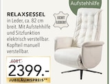 Relaxsessel im aktuellen Multipolster Prospekt