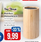 Bambus-Messerblock Angebote von Tony Brown by Stolz bei Kaufhaus Stolz Cuxhaven für 9,99 €