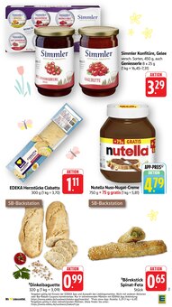 Nutella im EDEKA Prospekt "Aktuelle Angebote" mit 67 Seiten (Lahr (Schwarzwald))