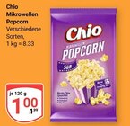 Mikrowellen Popcorn im Angebot bei GLOBUS in Wolfenbüttel Mikrowellen Popcorn Angebote von Chio bei GLOBUS Wolfenbüttel für 1,00 €
