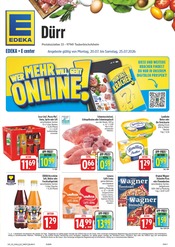Cola im E center Prospekt in Lauda-Königshofen Aktueller E center Prospekt mit Cola, "Wir lieben Lebensmittel!", Seite 1