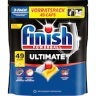 Spülmaschinen-Caps Ultimate Citrus von Finish für 8,95 € bei dm-drogerie markt im Angebot Spülmaschinen-Caps Ultimate Citrus von Finish im aktuellen dm-drogerie markt Prospekt
