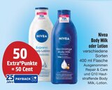 Body Milk im Angebot bei EDEKA in Ansbach Body Milk Angebote von Nivea bei EDEKA Ansbach