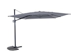 Parasol excentré 3 x 4 m. en promo chez Carrefour Parasol excentré 3 x 4 m. dans le catalogue Carrefour