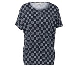 Tchibo im Supermarkt - Blusenshirt, dunkelblau mit Minimalprint Angebot im Prospekt Blusenshirt, dunkelblau mit Minimalprint bei Tchibo im Supermarkt im Prospekt "" für 12,99 €