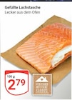 Aktuelles Gefüllte Lachstasche Angebot bei GLOBUS in Oberhausen ab 2,79 €