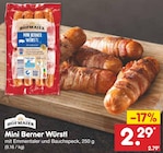 Netto Marken-Discount Zwenkau - Mini Berner Würstl Angebot im Prospekt Mini Berner Würstl bei Netto Marken-Discount im Zwenkau Prospekt für 2,29 €