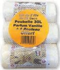 SAC POUBELLE PARFUM2 VANILLE 30L - Super U à Asnières-sur-Seine SAC POUBELLE PARFUM2 VANILLE 30L en promo chez Super U Asnières-sur-Seine à 6,60 €