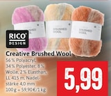 Creative Brushed Wool im Angebot bei Kaufhaus Stolz in Neumünster Creative Brushed Wool Angebote von RICO DESIGN bei Kaufhaus Stolz Neumünster für 5,99 €