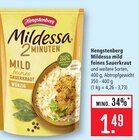 Mildessa mild feines Sauerkraut Angebote von Hengstenberg bei Marktkauf Maintal für 1,49 €