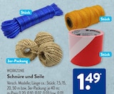 Schnüre und Seile von WORKZONE im aktuellen ALDI SÜD Prospekt für 1,49 €