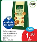 Walnusskerne im budni Prospekt Walnusskerne von Schneekoppe im aktuellen budni Prospekt für 1,50 €
