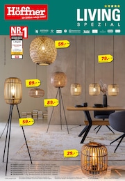 Tischleuchte Angebot & Preis im aktuellen Höffner Prospekt Tischleuchte Angebot im aktuellen Höffner Prospekt auf Seite 1