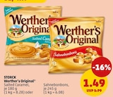 Werther's Original Salted Caramel Angebote von Storck bei Penny Böblingen für 1,49 €