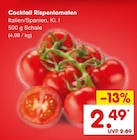 Aktuelle Tomaten Angebote bei Netto Marken-Discount in Münster Aktuelles Cocktail Rispentomaten Angebot bei Netto Marken-Discount in Münster ab 2,49 €