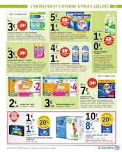 Promos Papier Toilette dans le catalogue "LA fête des MAMANS" de E.Leclerc à la page 39 Promos Papier Toilette dans le catalogue "LA fête des MAMANS" de E.Leclerc à la page 39