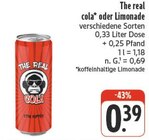 The real cola Angebote bei nah und gut Mittweida für 0,39 €