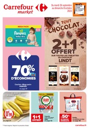Catalogue Carrefour Market "Carrefour Market", 58 pages, 26/09/2023 - 08/10/2023 Prospectus Carrefour Market "Carrefour Market", 58 pages, 26/09/2023 - 08/10/2023