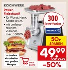 Power-Fleischwolf im Angebot bei Netto Marken-Discount in Schwäbisch Gmünd Power-Fleischwolf Angebote von KOCHWERK bei Netto Marken-Discount Schwäbisch Gmünd für 99,99 €