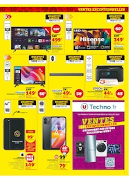 Offre TV Samsung dans le catalogue Super U du moment à la page 3