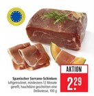 Spanischer Serrano-Schinken bei Marktkauf im Seligweiler Prospekt für 2,29 €