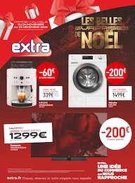 Catalogue Extra à Génicourt-sous-Condé, avec 4 pages Prospectus Extra à Génicourt-sous-Condé, "Les belles surprises de Noël", 4 pages, 24/11/2023 - 23/12/2023