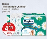 Toilettenpapier Kamille von Regina im aktuellen V-Markt Prospekt für 4,44 €
