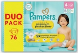 Couches Duopack - PAMPERS en promo chez Super U Nevers à 17,97 €