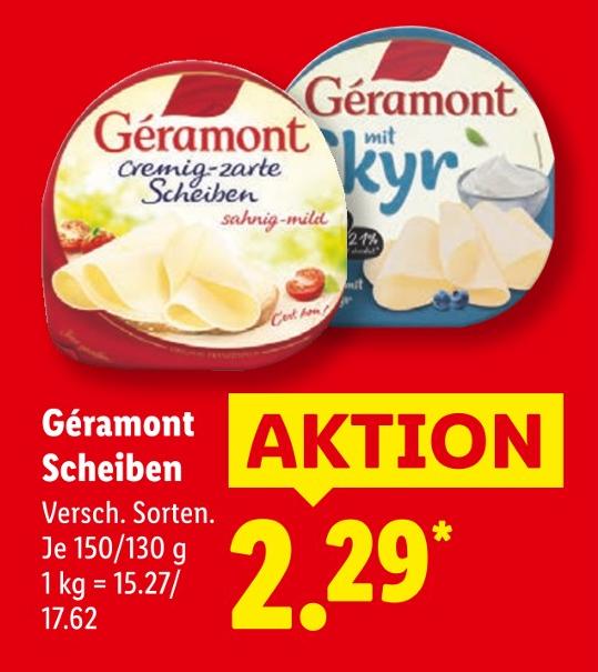 Cremig-zarte Scheiben