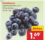 Heidelbeeren bei Netto Marken-Discount im Prospekt "" für 1,69 €