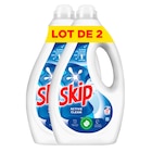 Lessive liquide "Lot de 2" - SKIP en promo chez Carrefour Market Vitry-sur-Seine à 20,65 €