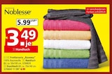 Badetuch im Segmüller Prospekt Handtuch von Noblesse im aktuellen Segmüller Prospekt für 3,49 €