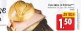 Fleischkäse im Brötchen für 1,50 € bei EDEKA im Angebot Fleischkäse im Brötchen im aktuellen EDEKA Prospekt