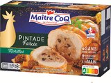 Pintade Farcie aux Morilles Surgelée - MAÎTRE COQ dans le catalogue Intermarché Super