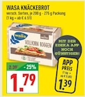 KNÄCKEBROT im Angebot bei Marktkauf in Wuppertal KNÄCKEBROT Angebote von Wasa bei Marktkauf Wuppertal für 1,39 €