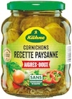 Cornichons Recette Paysanne - Kühne dans le catalogue Colruyt