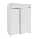 Doppel Tiefkühlschrank GFR1400, 131.4 x 80.5 x 206.5 cm, 940 L, Luftkühlung, 980 W, mit Schloss, silber von METRO PROFESSIONAL für 1.487,49 € bei METRO im Angebot Doppel Tiefkühlschrank GFR1400, 131.4 x 80.5 x 206.5 cm, 940 L, Luftkühlung, 980 W, mit Schloss, silber von METRO PROFESSIONAL im aktuellen METRO Prospekt