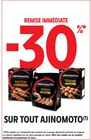 -30% de remise immédiate sur tout Ajinomoto à Intermarché Contact dans Bardos